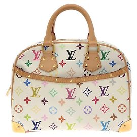 Bolsa Louis Vuitton Multicolor Trouville Branco