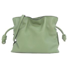 Bolsa de mão Loewe Flamenco Clutch Mini Verde