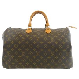 Bolsa Louis Vuitton Monogram Speedy Boston Marrom