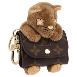 LOUIS VUITTON Monogram LV Cute Charm M01561 LV Auth 206894M Monogramm