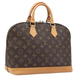 LOUIS VUITTON Monogram Alma Handtasche M51130 LV Auth BA15999V Monogramm