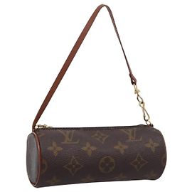 LOUIS VUITTON Monogram Papillon Pouch Pouch LV Auth ka6451A Monogramme