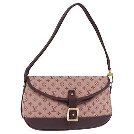 LOUIS VUITTON Monogram Mini Marjoly Hand Bag Red M92691 LV Auth 202527A Vermelho