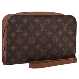 LOUIS VUITTON Monogram Orsay Clutch Bag M51790 LV Auth 167712 Monograma