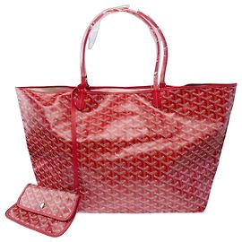 GOYARD Saint-Louis Bag in Red Canvas - 103972 Red