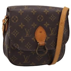 LOUIS VUITTON Monogram Saint Cloud MM Shoulder Bag M51243 LV Auth 206877 Monogramm