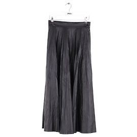 Maison Martin Margiela Schwarzer Rock aus Viskose Schwarz