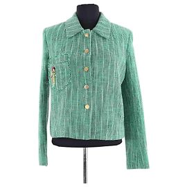 Giacca Sandro in cotone verde Verde