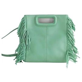 Maje Schultertasche Türkis Türkis