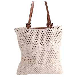 Cabas Staud en coton beige Beige