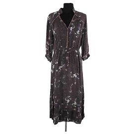 Ba&Sh Faustine dress grey Grey