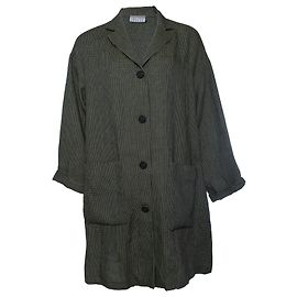Autre Marque Kiltie, blazer pied-de-poule em verde e branco Branco Verde