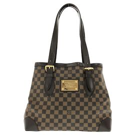 Louis Vuitton Damier Hampstead MM Handtasche Damier ebene