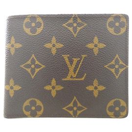 Louis Vuitton Monogram Portefeuille Florin M60026 Wallet Brown