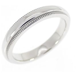 Autre Marque Anel Aliança Milgrain em Platina Tiffany & Co. Outro