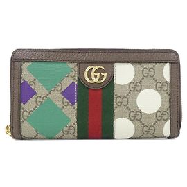 Portefeuille bi-fold Gucci Ophidia Beige