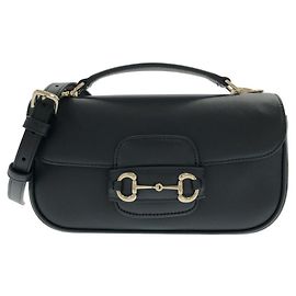 Bolsa Gucci 815206 de couro preta Preto
