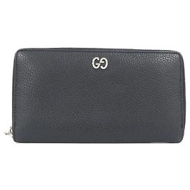 Cartera de piel Gucci Bi-Fold Negro