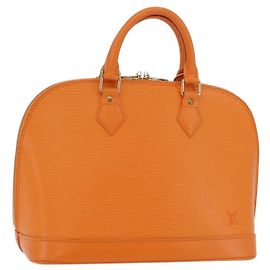 Louis Vuitton Alma Epi Leather PM Orange