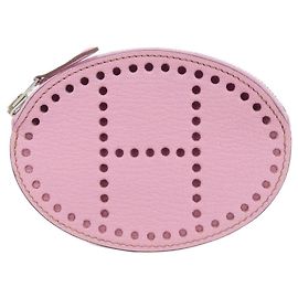 Hermès Hermes Evelyne Coin Purse Pink
