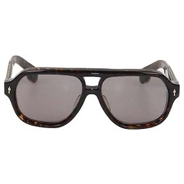 Autre Marque Jacques Marie Mage Brown Tortoise 07/100 Wildhorse Sunglasses Brown