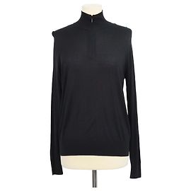 The Row Haut Kimbo Col Roulé en Maille Noir Noir