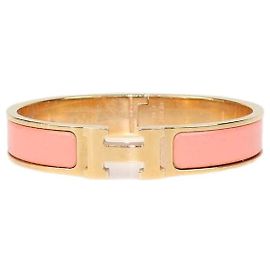 Hermès Hermes Gold,Papeye Enamel Clic H PM Bracelet Golden