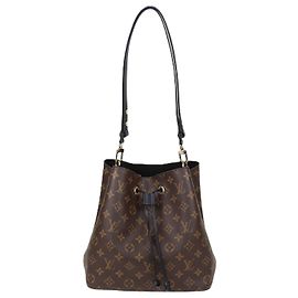 Bolsa Louis Vuitton NeoNoe MM em canvas Monogram preto Preto
