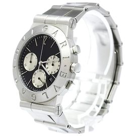 Bulgari Bvlgari Diagono Chronograph Quartz Stainless Steel 35 Outro