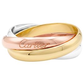 Anillo Cartier, "Trinity Classique", 3 oros. Otro