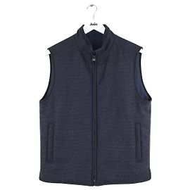 Veste Corneliani en laine bleue Homme M Bleu
