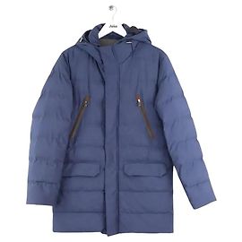Corneliani Daunenjacke Blau Blau