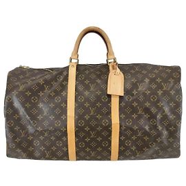 Louis Vuitton Keepall Monogram Canvas 60 Brown