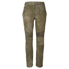 Balmain Green Biker Jeans Green