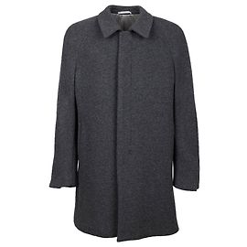 Autre Marque Grey Techno-Wool Overcoat Grey