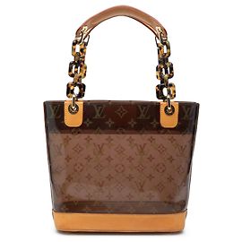 Bolso Tote Louis Vuitton Monogram Cabas Ambre PM Marrón Castaño