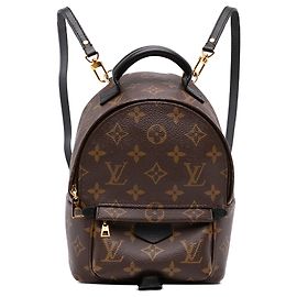 Sac à dos Mini Palm Springs Louis Vuitton Monogram Marron Marron