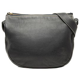 Bolsa tiracolo Anagram em couro preto LOEWE Preto