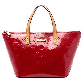 Louis Vuitton Monogram Vernis Bellevue PM Handtasche rot Rot