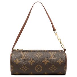 Sac à main Pochette Papillon Monogram Louis Vuitton Marron Marron