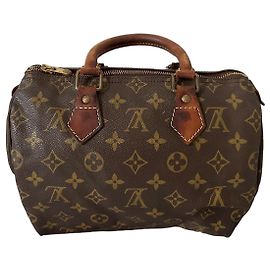 Louis Vuitton Speedy 25 Monogram Canvas Handtasche Braun Monogramm