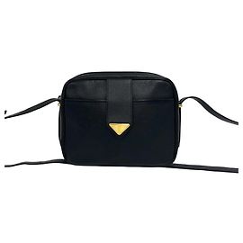Borsa a tracolla in pelle nera Yves Saint Laurent Nero