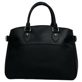 Louis Vuitton Passy PM Handtasche aus Epi-Leder Schwarz