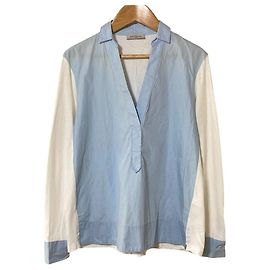 Autre Marque Chemise ROSSO35 Blanc Bleu
