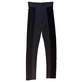 Jean Paul Gaultier Pantaloni legging neri Altro