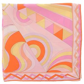 Emilio Pucci Pañuelo rosa Rosa