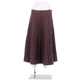 Proenza Schouler Plisse-Rock burgunderrot Bordeaux