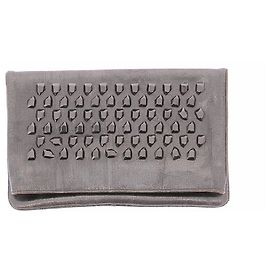 Diane Von Furstenberg Clutch cinza com tachas Cinza