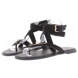 Autre Marque Sandalias negras con flechas Negro