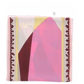 Emilio Pucci Schal in Rosa und Aubergine Pink